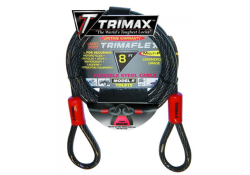 Trimax 8' x 15mm Quadra Braid Trimaflex Cable - Click Image to Close